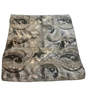 Paisley print handkerchief scarf